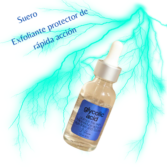 H: Natrave 30ml Suero Facial Acido Glicólico.